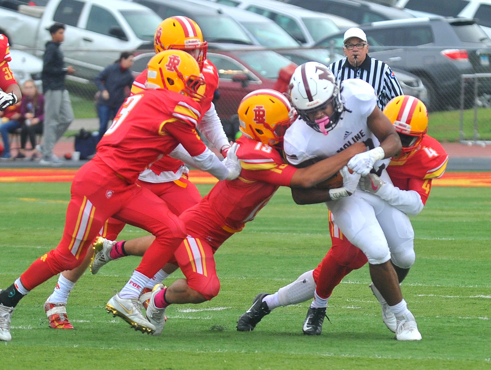 Moline vs Rock Island football